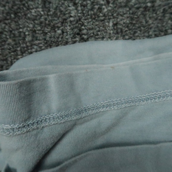 James Perse Shirt Men Large 3 Blue Sueded Jersey Polo Short Sleeve Lightweight - Picture 10 of 10